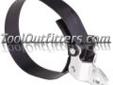 "
OTC 4557 OTC4557 Heavy Duty Oil Filter Wrench
Features and Benefits:
Fits filters ranging from 5-5/32" to 5-21/32" (131 mm to 144 mm) in diameter
Features a 1-1/2" wide steel band that can stand up to the high torque needed to remove filters from