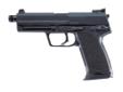 Enhanced versions of the USP, the USP Tactical models are designed for users who need the features found on the HK Mark 23, but in a more compact pistol. USP Tactical pistols approach the precision found on the Mark 23 by adding an extended threaded