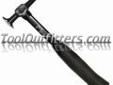Mechanics Time Saver PB168F MTSPB168F High-Crown Cross Peen Hammer
Price: $32.44
Source: http://www.tooloutfitters.com/high-crown-cross-peen-hammer-en.html