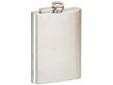 "
Stansport 367-333 Hip Flask, Stainless Steel
The Stainless Steel Hip Flask is made of high quality stainless steel and designed to carry your strongest beverage. It is compact for easy storage and carrying and features a hinged safety cap.
Features:
- 8