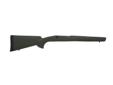 Hogue OM Series Rifle StockHogue's revolutionary O.M. Series stocks are constructed so that the action fits rock-solid in a rigid fiberglass reinforced insert, assuring accuracy. This insert is completely Overmolded, with a soft but durable rubber, giving