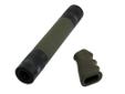 Hogue has applied the overmolded technology to the Colt AR-15 producing the ultimate grip and forend combination. The O.M. AR-15 grip is specially designed to retain the important lines and aesthetics of the AR, while at the same time providing a