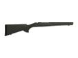 Hogue Overmolded Rifle StockHogue's revolutionary Overmolded series stocks are constructed so that the action fits rock-solid in a rigid fiberglass reinforced insert (skeleton) assuring accuracy. This insert is completely OverMolded, with a soft but