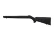 Hogue's revolutionary O.M. series stocks (Pat. Pending) are made similar to their popular rubber grips. Constructed by molding a super strong, rigid fiberglass reinforced stock that precisely fits the rifle action. This small "stock" or "skeleton", is