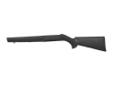 Hogue's revolutionary O.M. series stocks (Pat. Pending) are made similar to their popular rubber grips. Constructed by molding a super strong, rigid fiberglass reinforced stock that precisely fits the rifle action. This small "stock" or "skeleton", is