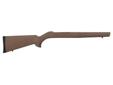 These Hogue rifle stocks for the Ruger 10/22 series of rifles are constructed of a reinforced polymer that has Hogue's popular OverMolded rubber on the exterior surfaces for unbeatable control and comfort while shooting. The construction of these stocks