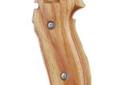 Hogue Fancy Hardwood grips are some of the finest grips available. They are precision inletted on modern computerized machinery, then hand finished on actual factory frames to assure proper fit. Grips are constructed of the highest quality, kiln-dried