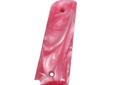 Hogue Polymer Grip Panels, Ambidextrous Safety Cut- Pink Pearl- Fits: Colt Government Full Size Auto (Including: .45, 9mm, .22, .38. 10mm Delta, Springfield Armory, and most Government copies
Manufacturer: Hogue
Model: 45518
Condition: New
Availability: