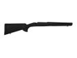 Hogue OverMolded stocks have fiberglass skeletons with the same permanently-bonded rubber coating used on Hogue's popular handgun grips. The non-slip coating is quiet and durable. The grip and forend have a cobblestone texture for a sure grip. All stocks
