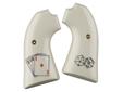 Hogue two piece cowboy action grips provide all the quality and workmanship that you expect adding distinction and style to your favorite single action. The ergonomic shape provides a secure handhold positioning the knuckle away from the trigger guard