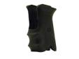 Fits: Ruger P85, P89, P90, and P91. (Wraparound with finger grooves.) Hogue rubber grips are molded from a durable synthetic rubber that is not spongy or tacky, but gives that soft recoil absorbing feel, without effecting accuracy. This modern rubber