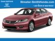 2015 Honda Accord EX-L $26,938
Streater-Smith
443 I-45 SOUTH
Conroe, TX 77301
(936)523-2321
Retail Price: $29,210
OUR PRICE: $26,938
Stock: 63930
VIN: 1HGCR2F81FA051913
Body Style: Sedan
Mileage: 0
Engine: 4 Cyl. 2.4L
Transmission: CVT
Ext. Color: Red