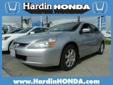 Hardin Honda
Click here for finance approval 
714-533-6200
2005 Honda Accord Sdn EX-L V6 AT
Call For Price
Â 
Contact Connie Borja at: 
714-533-6200 
OR
Click here to inquire about this vehicle Â Â  Click here for finance approval Â Â 
Transmission:
5-Speed