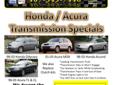 NEED ANOTHER HONDA TRANSMISSION??? YOU'LL BE BACK ON THE ROAD DRIVING AGAIN IN AS SHORT AS 3 DAYS. IF YOU GO WITH US..
CALL US FOR AN APPOINTMENT & A FREE ESTIMATE ON YOUR VEHICLE. # 407-349-7448. OTHER SHOP'S QUOTES ARE WELCOMED!!!
(Signs of Transmission