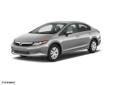 2012 Honda Civic LX
Abs Brakes (4-Wheel), Air Conditioning - Air Filtration, Air Conditioning - Front, Air Conditioning - Front - Single Zone, Airbags - Front - Dual, Airbags - Front - Side, Airbags - Front - Side Curtain, Airbags - Passenger - Occupant