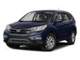 2015 Honda CR-V EX
Front Wheel Drive, Power Steering, Abs, 4-Wheel Disc Brakes, Brake Assist, Aluminum Wheels, Tires - Front All-Season, Tires - Rear All-Season, Temporary Spare Tire, Sun/Moonroof, Sun/Moon Roof, Power Mirror(S), Rear Defrost, Privacy