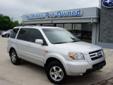 Huffines Kia Subaru of Denton
Finance available 
866-237-7595
2008 Honda Pilot EX-L
Finance Available
Â Price: $ 20,491
Â 
Click to see more photos 
866-237-7595 
OR
VISIT OUR SUBARU WEBITE
Â Â  Â Â 
Finance available 
866-237-7595
Features & Options
Clock