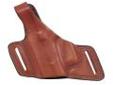 "
Bianchi 15191 5 Black Widow Leather Holster Plain Tan, Size 14, Left Hand
This compact holster features an open muzzle design, and widely spaced belt slots to hold the gun close to the body and high on the hip for excellent concealability.
Features:
-