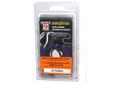 World's Fastest Gun Bore Cleaner(.22 cal)Simply a Better Way to Clean Handguns. Brushes and swabs bore in one quick pass. Built-in bore brushes. Multiple short brushes embedded in the floss pass easily through the shortest action or port. Initial floss