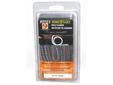 World's Fastest Gun Bore Cleaner(.50-.54 cal)Simply a Better Way to Clean Rifles. Brushes and swabs bore in one quick pass. Built-in bore brushes. Multiple short brushes embedded in the floss pass easily through the shortest action or port. Initial floss