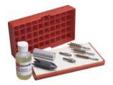 Buy this complete case care kit at a substantial savings. Includes: Universal Accessory Handle; 3 Case-Neck Brushes (22 cal, 338-35 cal and 44-45 cal); Chamfering-Deburring Tool; 2 Primer Pocket Cleaner Heads; Case Lube Pad and Loading Tray; Case Sizing