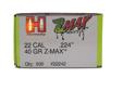 Hornady Z-Max Reloading Bullets- Caliber: 22 (.224")- Grain: 40- Bullet: Z-Max- 500 Bullets Per Box
Manufacturer: Hornady
Model: 22242
Condition: New
Price: $53.37
Availability: In Stock
Source: