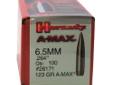 Hornady AMAX Bullets- Caliber: 6.5 (.264")- Grain: 123- Bullet: AMAX- Per 100
Manufacturer: Hornady
Model: 26171
Condition: New
Price: $21.45
Availability: In Stock
Source: