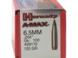 Hornady A-Max Bullets- Caliber: 6.5mm (.264")- Grain: 120- Bullet: A-Max- Per 100
Manufacturer: Hornady
Model: 26172
Condition: New
Price: $21.45
Availability: In Stock
Source:
