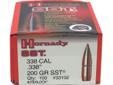 Rifle Bullets338 Caliber (.338)200 Grain SSTPacked Per 100Specs: Bullet Diameter: 338Bullet Type: SSTCaliber: 338Grain: 200
Manufacturer: Hornady
Model: 33102
Condition: New
Price: $30.71
Availability: In Stock
Source: