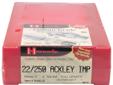 Hornady Custom Grade New Dimension Dies- Caliber: 22/250 Ackley Improved- 2 Dies- Full Length- Series IV- Use Shellholder 1
Manufacturer: Hornady
Model: 546219
Condition: New
Availability: In Stock
Source: