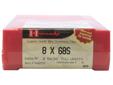 Hornady Custom Grade New Dimension Dies- Caliber: 8 x 68S (.323")- 2 Dies- Full Length- Series IV- Use Shellholder 30
Manufacturer: Hornady
Model: 546378
Condition: New
Availability: In Stock
Source: