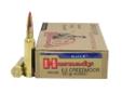 Hornady custom rifle ammunition offers more consistency and accuracy than standard ammo. This ammunition is manufactured to the tightest production tolerances in the industry and combines the highest quality brass, primers, and powders to deliver peak