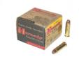 Hornady's pistol ammo delivers both accurate and dependable knockdown power. Included in the features are select cases that are chosen to meet unusually high standards for reliable feeding, corrosion resistance, proper hardness, and the ability to