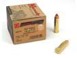 This ammunition features a soft, elastomer tip that offers the performance of a polymer-tipped bullet that is perfectly safe to use in lever action rifles. This ammunition is new production, non-corrosive, in boxer primed, reloadable brass cases.