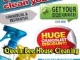 DESCRIPTION
At Queen Bee House Cleaning, we work with you to create a cleaning plan that fits your unique needs. We offer a wide array of cleaning solutions and prices. No matter how big or_small the job, we can create the perfect housekeeping plan for