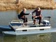 Contact the seller
Brand New 12 ft Two Person Pontoon Fishing Boat Affordable mini pontoon boat for all ages. This mini pontoon boat offers great stability at an economical price. It is built with a welded aluminum frame and heavy gauge pontoons. Seat