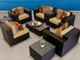Contact the seller
Exclusive Ocean View Sand 9 Piece Outdoor Wicker Patio Furniture Set Our line of high quality wicker patio furniture is the perfect addition to any home outdoor or indoor seating area. Available in a plethora of stylish colors, they