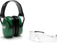 Howard Leight Adult Shooting Safety Combo Kit - Eyewear & Hearing Protection. Howard Leight Combo Kits combine some of our favorite passive Howard Leight earmuffs with Uvex safety eyewear that meets ANSI high impact standards and offer UVA/UVB protection