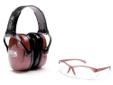 Howard Leight Womans Shooting Safety Combo Kit - Eyewear & Hearing Protection. Howard Leight Combo Kits combine some of our favorite passive Howard Leight earmuffs with Uvex safety eyewear that meets ANSI high impact standards and offer UVA/UVB protection