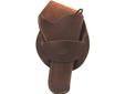 Crossdraw Holster, Western StyleFeature:- Made from genuine top grain leather- Antique brown color- Durable nylon stitching- Old West styling- Use with Hunter's Drop style and Straight cartridge beltsSpecifications:- Right Hand- Made in the USAFits: Large