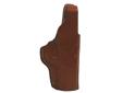 Pro-Hide Holster- High Ride- Thumb Break- Premium Top Grain Leather- Burnished - Edge Dressed- Molded to fit- Made in the USA- Right Hand- Fits: Glock 20 and 21 Semi-AutoSpecs: Color: Chestnut TanFit: Glock 20, Glock 21Hand: RightMaterial: Leather