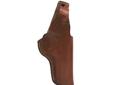 Pro-Hide Holster- High Ride- Thumb Break- Premium Top Grain Leather- Burnished - Edge Dressed- Molded to fit- Made in the USA- Right Hand- Fits: Beretta 92F and 96F Semi-AutoSpecs: Color: Chestnut TanFit: Beretta 92F, Beretta 96, Beretta SBHand: