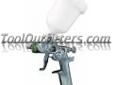 Astro Pneumatic HVLPD508 ASTHVLPD508 HVLP Mini Gravity Feed Spray Gun - 0.8mm Nozzle
Features and Benefits:
Stainless steel needle and fluid tip
Very low overspray and fine atomization
Chrome with anodized air cap
NO GASKETS - manufactured with precision