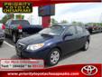 Priority Toyota of Chesapeake
1800 Greenbrier Parkway, Â  Chesapeake , VA, US -23320Â  -- 757-213-5038
2010 Hyundai Elantra Blue
FREE Oil Changes For Life
Call For Price
757-213-5038
About Us:
Â 
Dennis Ellmer founded Priority Automotive in 1999 with the