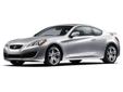 2012 Hyundai Genesis Coupe 2.0T
6 Speakers, Radio: 170W Am/Fm/Xm/Cd/Mp3 W/Ipod/Usb/Aux Input, Air Conditioning, Manual Air Conditioning W/Outside Temp Display, Rear Window Defroster, Bluetooth Hands-Free Connectivity, Power Steering, Power Windows, Power