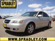 2006 Hyundai Sonata GLS
Call For Price
Click here for finance approval 
888-906-3064
About Us:
Â 
Spradley Barickman Auto network is a locally, family owned dealership that has been doing business in this area for over 40 years!! Family oriented and