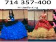 I WANT TO BUY USED QUINCEANERA GOWNS SIMILAR TO PHOTO. IF YOU WANT TO SELL YOUR GOWN PLEASE CALL MICHELLE KING 714 357-4400