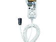COMMANDMICIII - Super WhiteEnjoy complete control of your IC-M504 and IC-M602 fixed-mount marine VHF radio from a remote location with the Icom HM-162B CommandMic III microphone. The CommandMic III--which fits comfortably in the palm of your hand--in