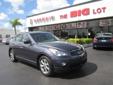 Germain Toyota of Naples
Have a question about this vehicle?
Call Giovanni Blasi or Vernon West on 239-567-9969
2008 Infiniti EX35 EX35
Price: $ 23,999
Transmission: Â Automatic
Engine: Â 3.5 L
Vin: Â JNKAJ09E78M301691
Mileage: Â 49725
Body: Â SUV
Color: