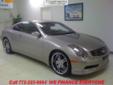 Continental Motor Group
885 SE Monterey Road, Â  Stuart , FL, US -34994Â  -- 772-223-6664
2004 Infiniti G35 Coupe 2dr Cpe Auto w/Leather
Call For Price
Click here for finance approval 
772-223-6664
Â 
Contact Information:
Â 
Vehicle Information:
Â 
Continental